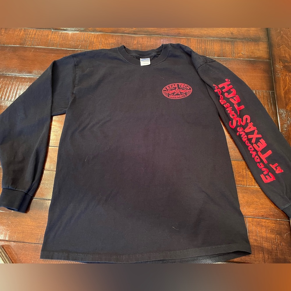 Texas Tech Black Long Sleeve T-Shirt